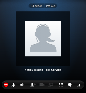Skype call buttons - as of September 2010